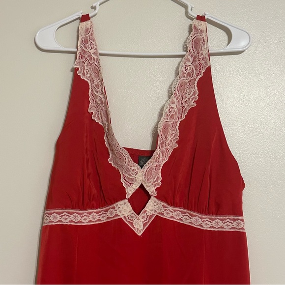 Wild Fable Lace Trim Mini Slip Flirty Feminine Holiday Dress - Picture 4 of 13